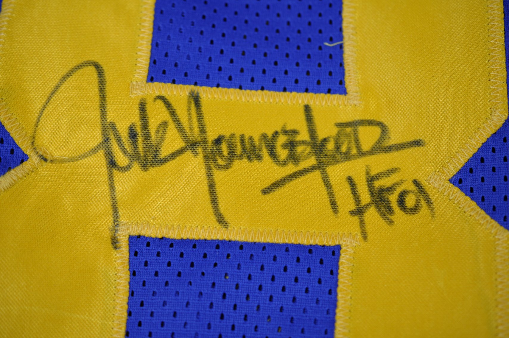 Youngblood & Hornung Signed Football Jerseys