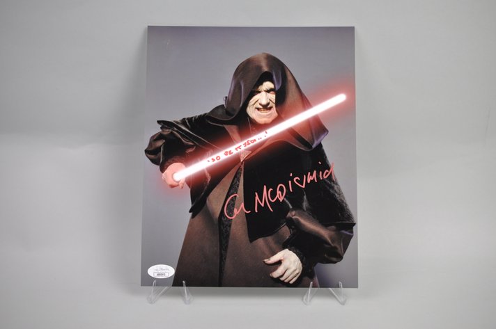 Signed Photo-Emperor Palpatine/Ian McDiarmid