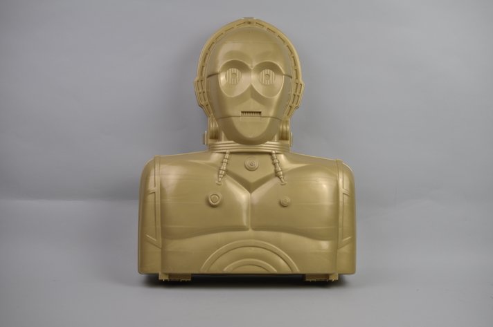 Vintage Star Wars C-3PO Case w/Figures