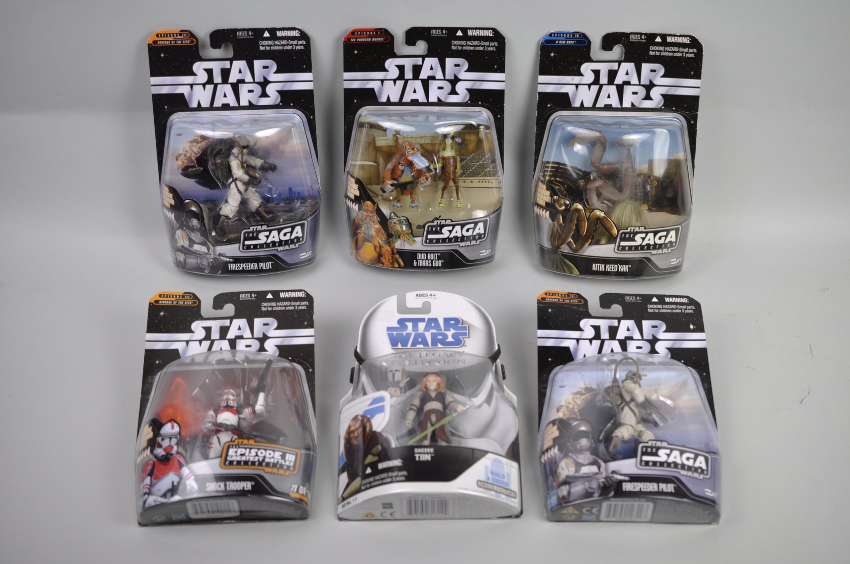 Unopened Star Wars Figures The Saga & Legacy Collection