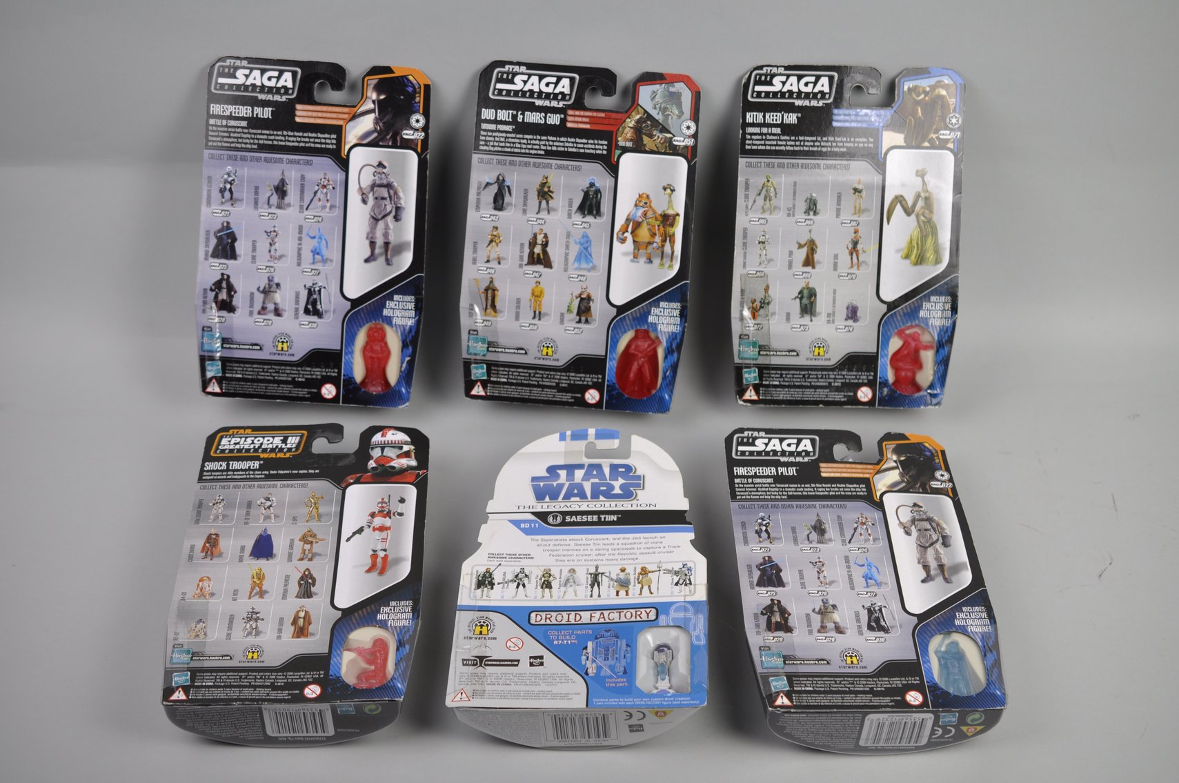 Unopened Star Wars Figures The Saga & Legacy Collection