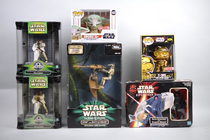 Unopened Star Wars Action Figures
