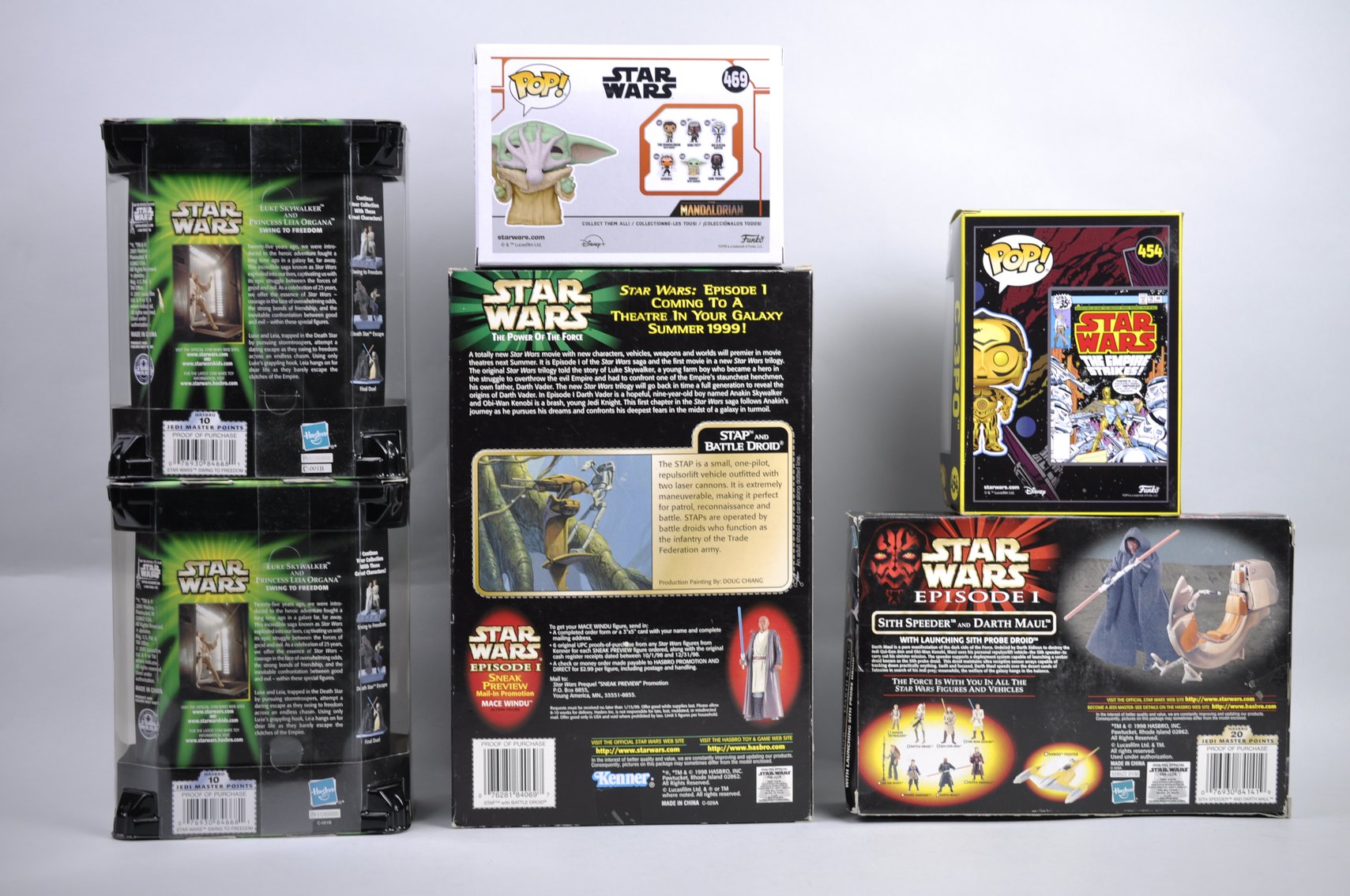 Unopened Star Wars Action Figures