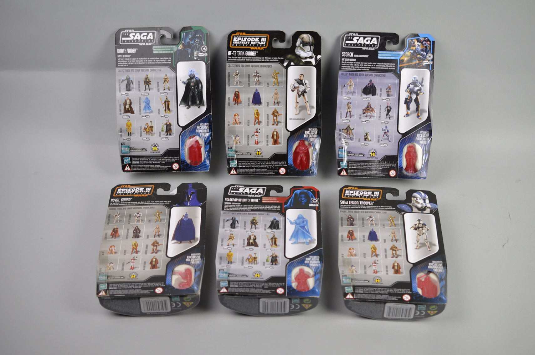 Unopened Star Wars Figures Darth Vader & Troopers