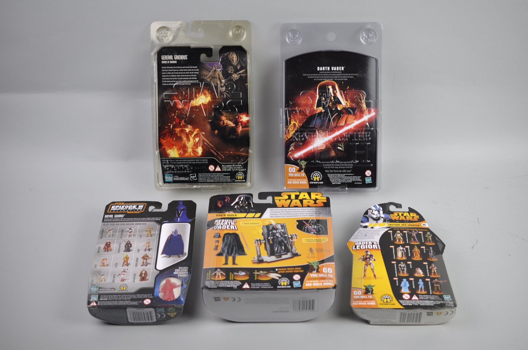 Unopened Star Wars Action Figures w/ Darth Vader