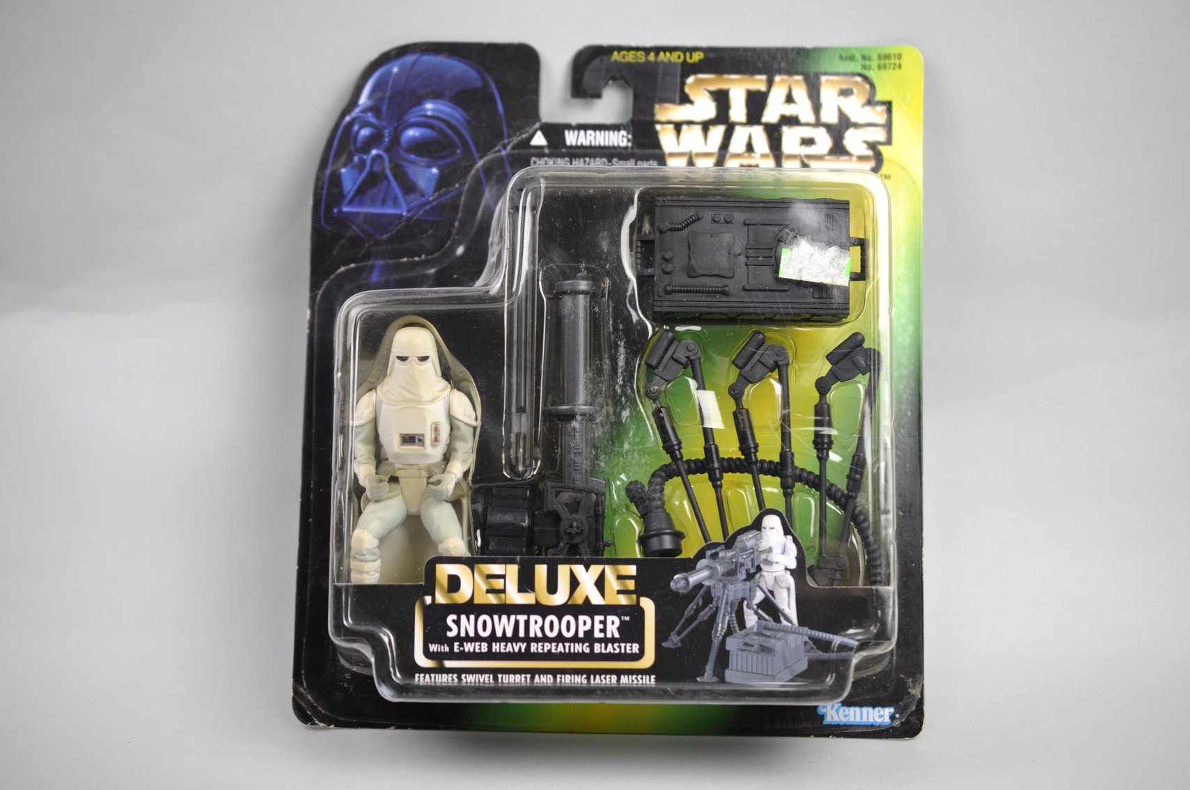 Unopened Star Wars Figures w/ George Lucas Trooper