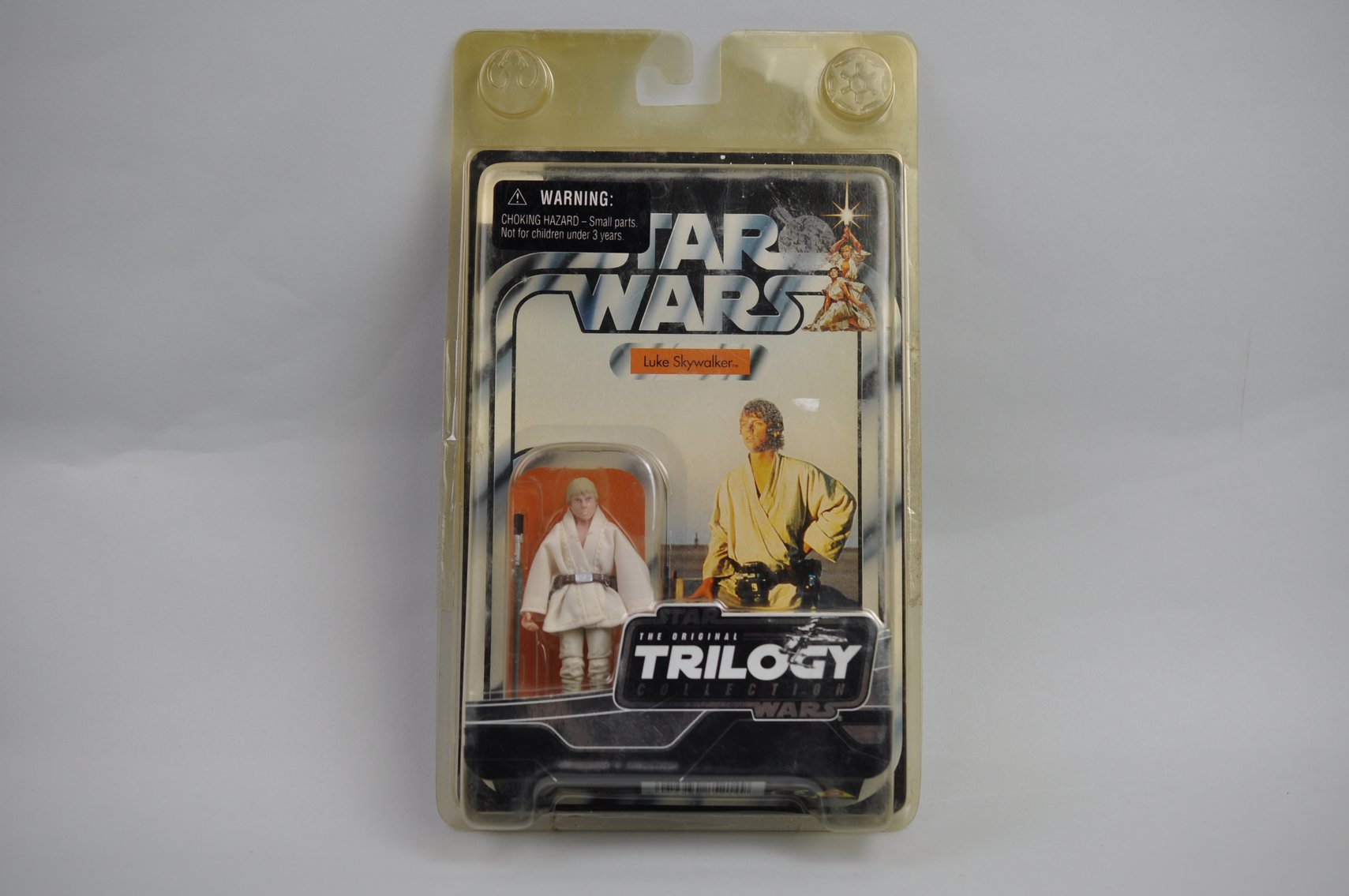 Unopened Star Wars Figures w/ George Lucas Trooper