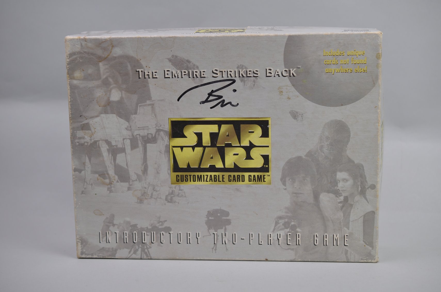 Star Wars Card Game & Case w/ Action Figures
