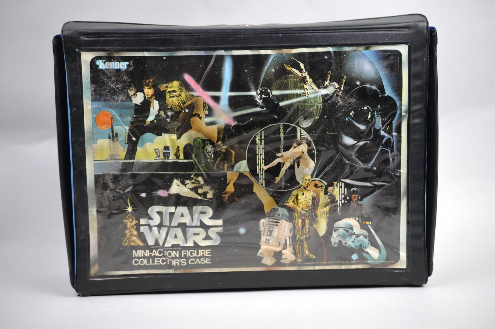 Star Wars Card Game & Case w/ Action Figures