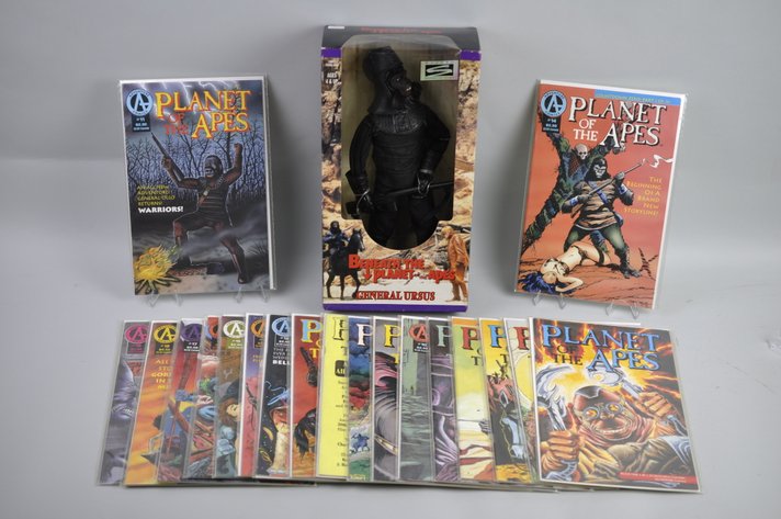 Planet of the Apes Comics & Beneath Doll