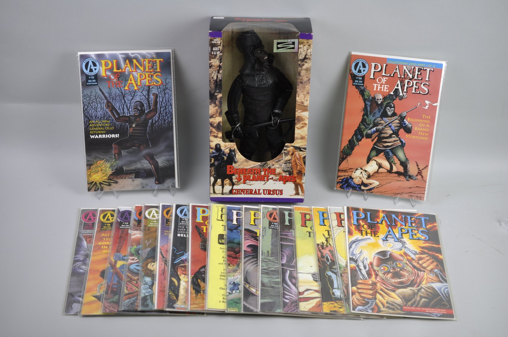 Planet of the Apes Comics & Beneath Doll