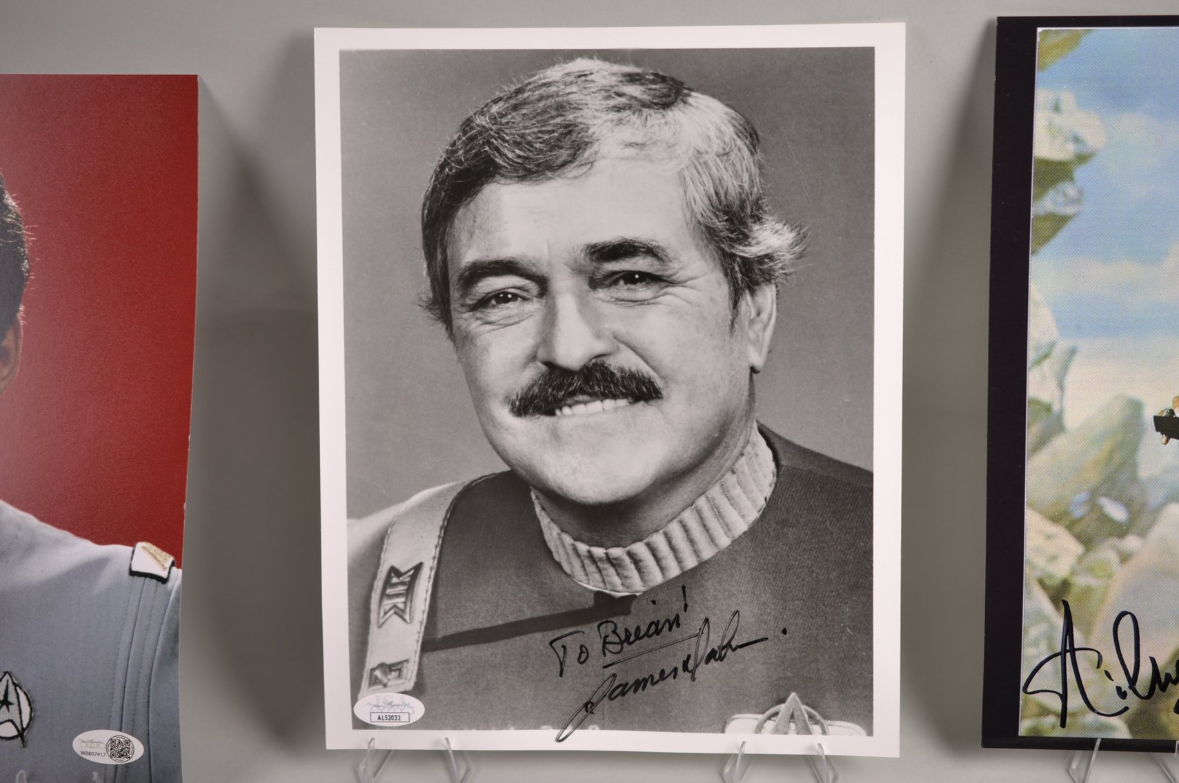 Star Trek Autographed Photos and Cards