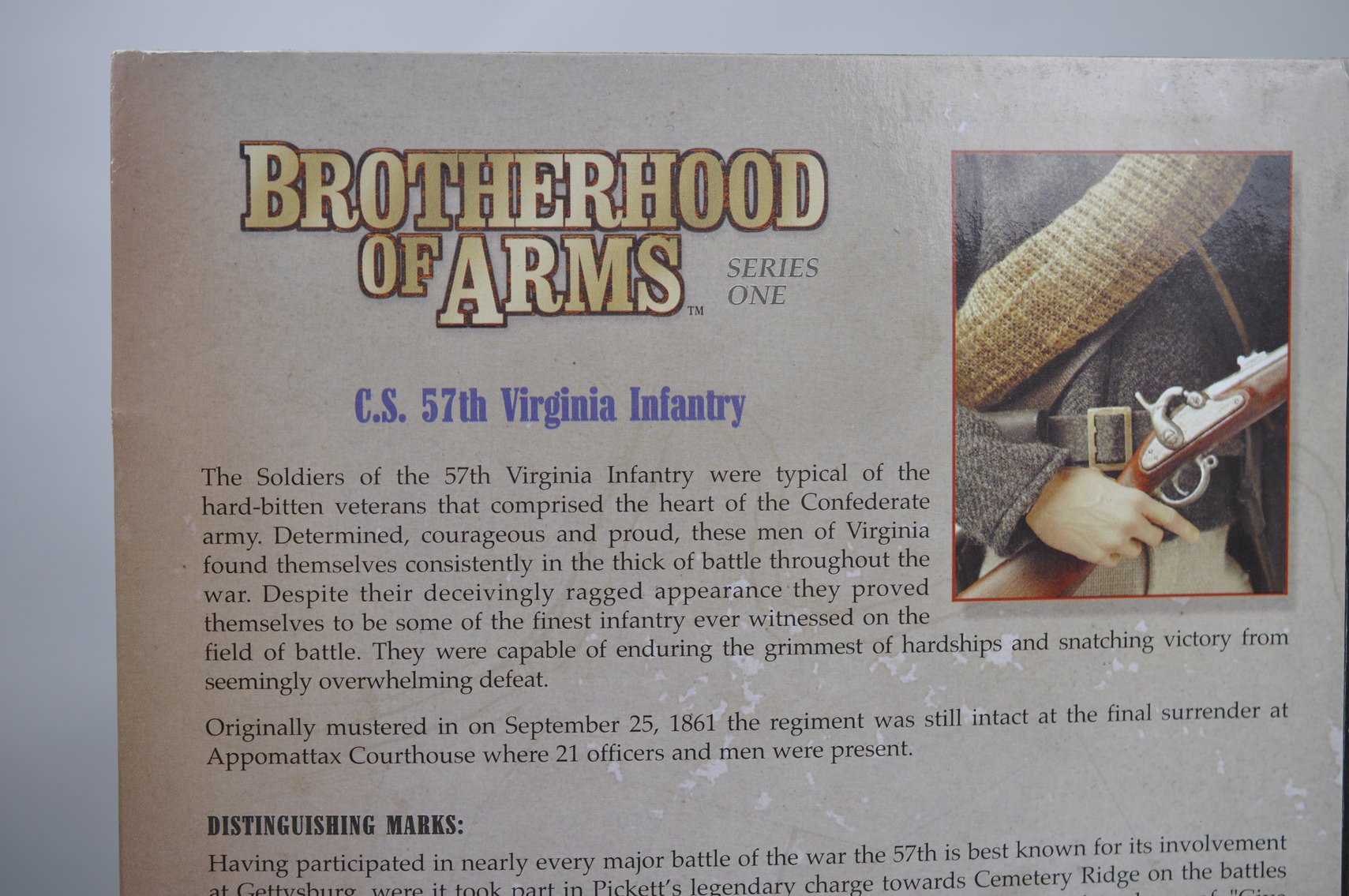 Brotherhood of Arms- 57th VA Infantry