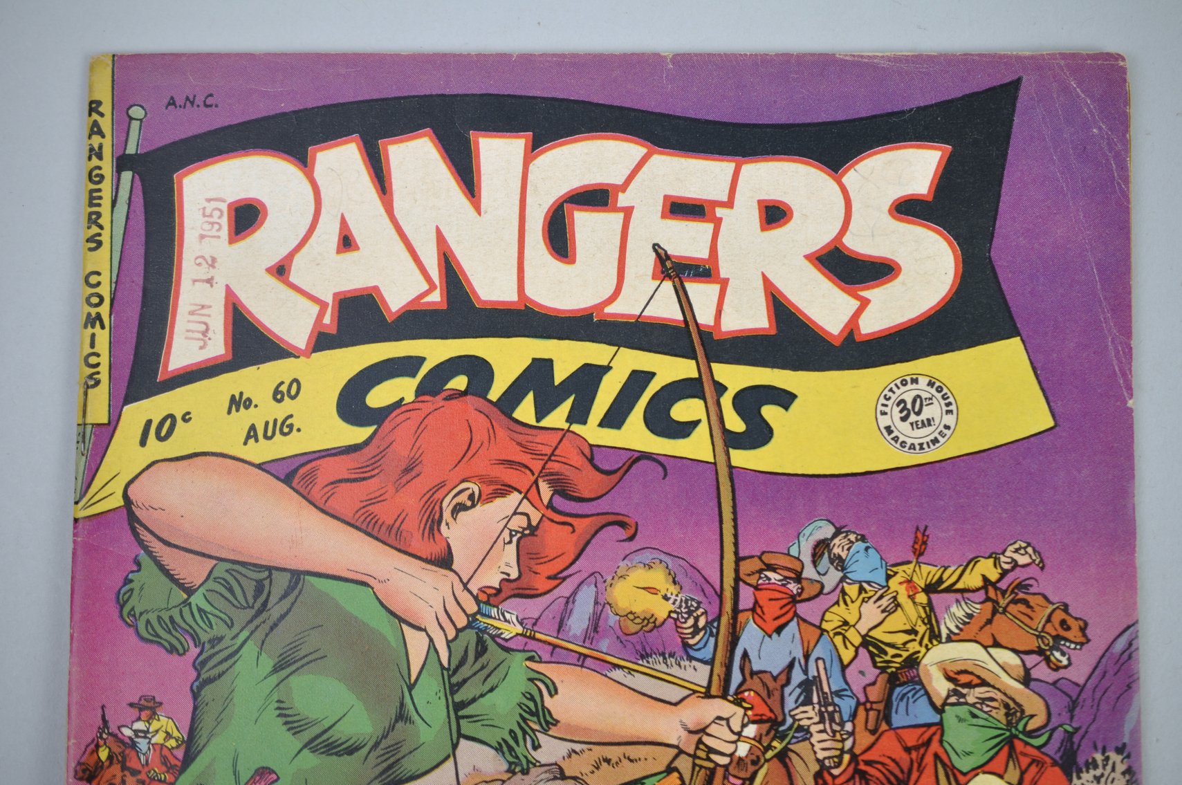 Rangers Comics #60 Fiction House 1951