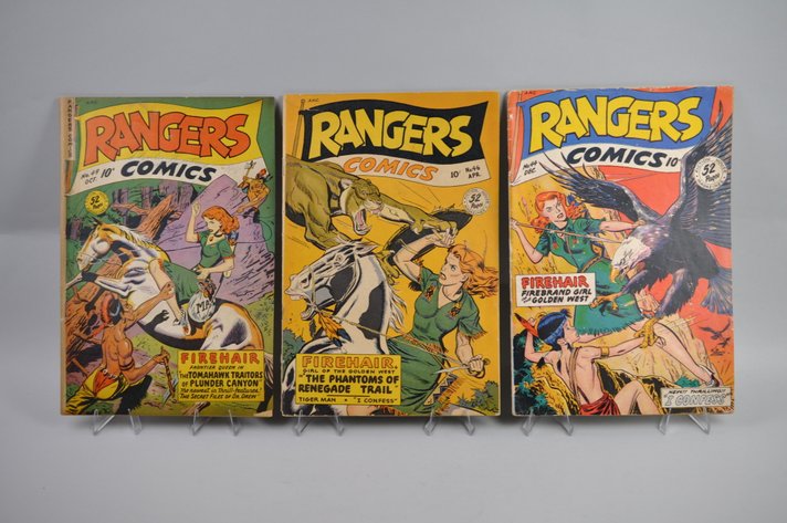 Collection of Vintage Rangers Comics