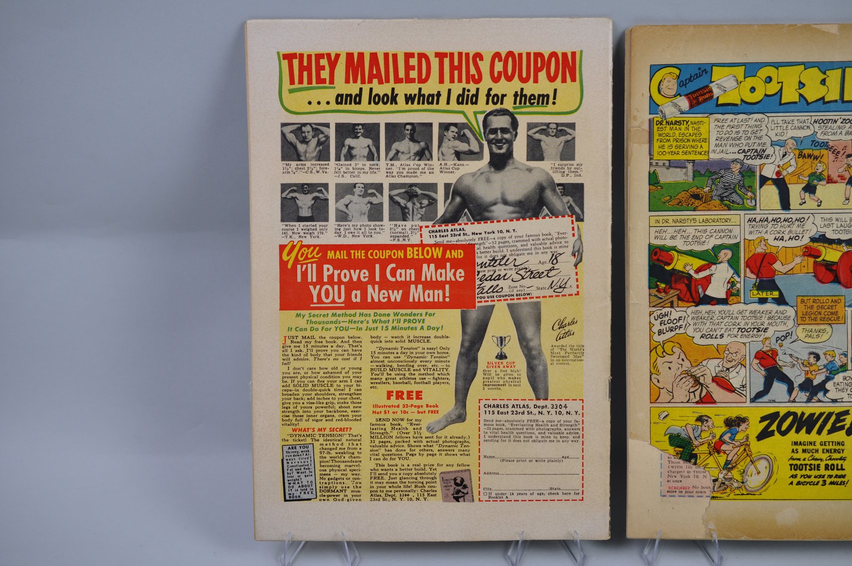 Doll Man & Boy Commandos Military Comics