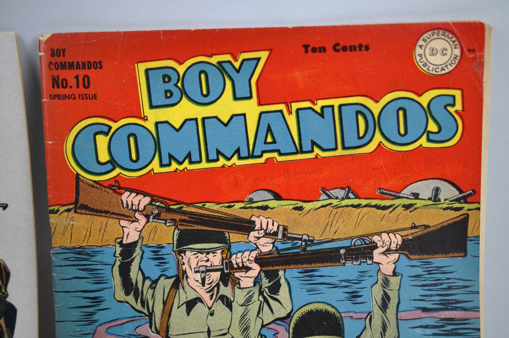 Doll Man & Boy Commandos Military Comics