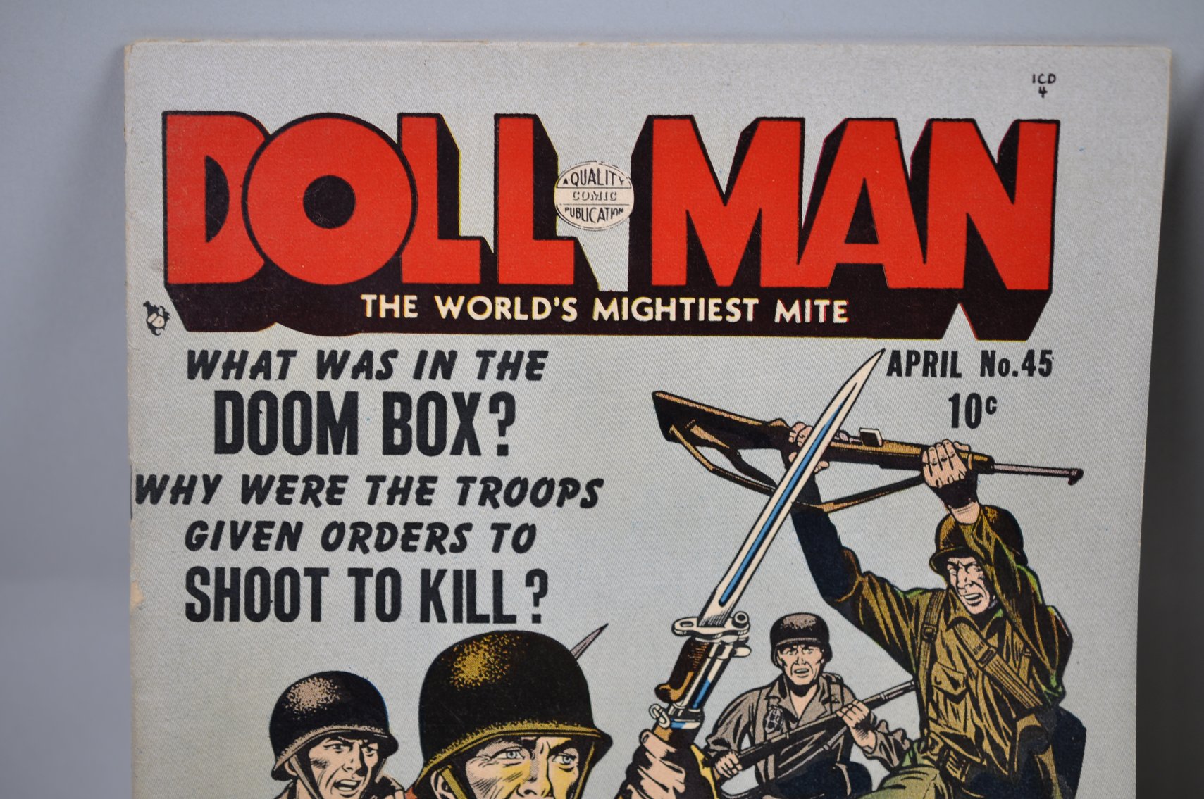 Doll Man & Boy Commandos Military Comics