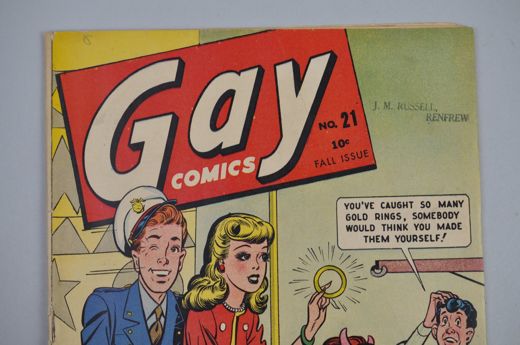 Gay Comics, #21 Fall Issue 1944