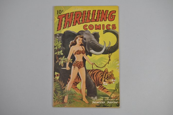 Thrilling Comics #63 Princess Pantha 1939