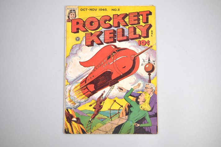 Rocket Kelly #5 Comic 1946