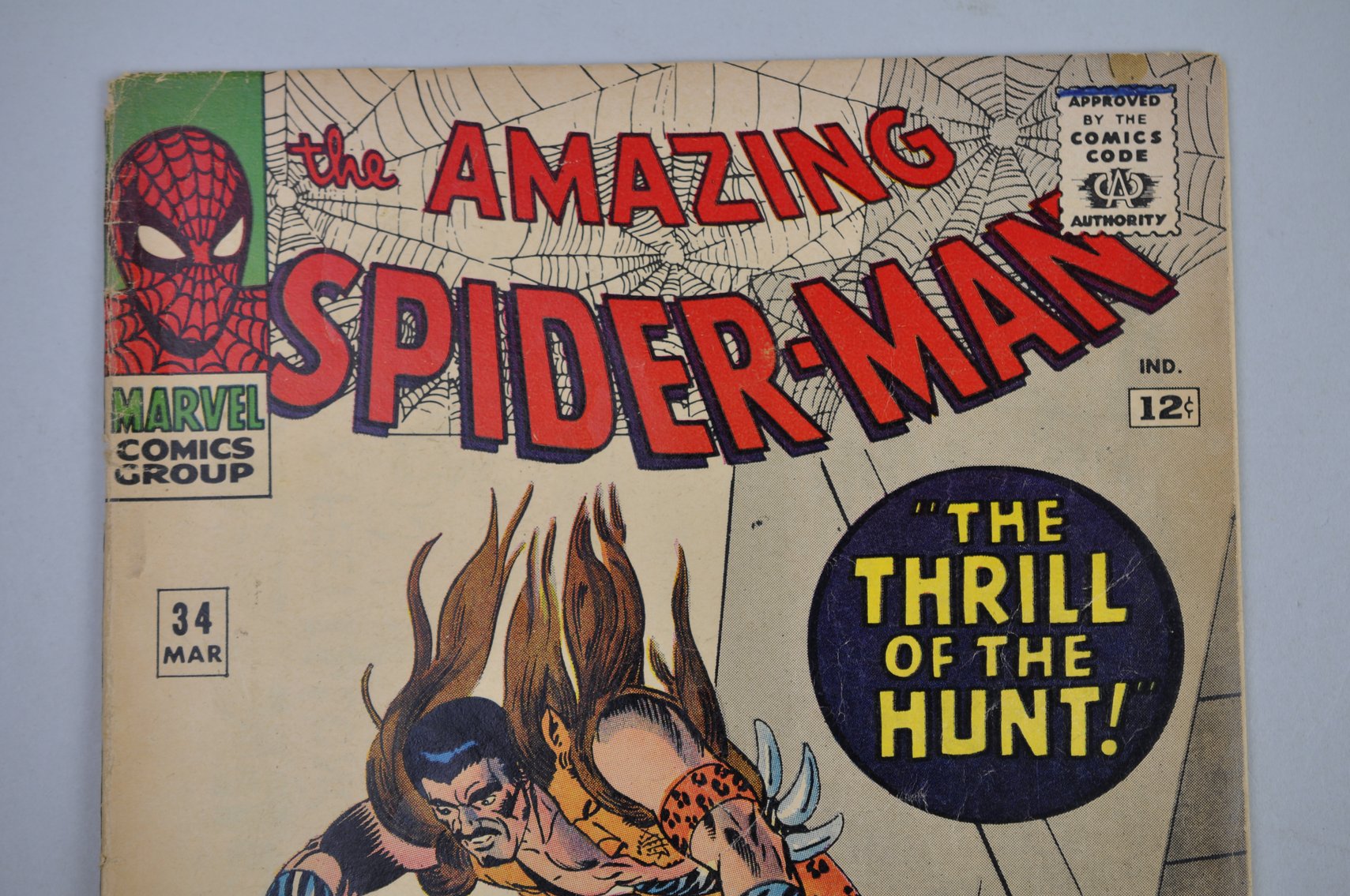 The Amazing Spider-Man #34 Comic 1966