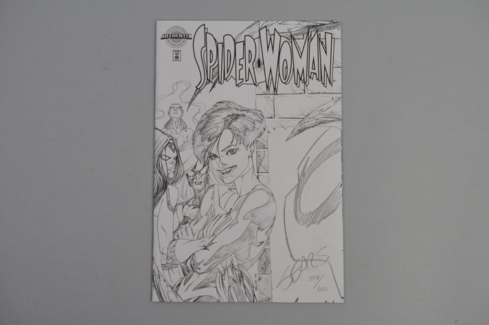 Signed Spider-Woman #1 Comic with Marvel COA