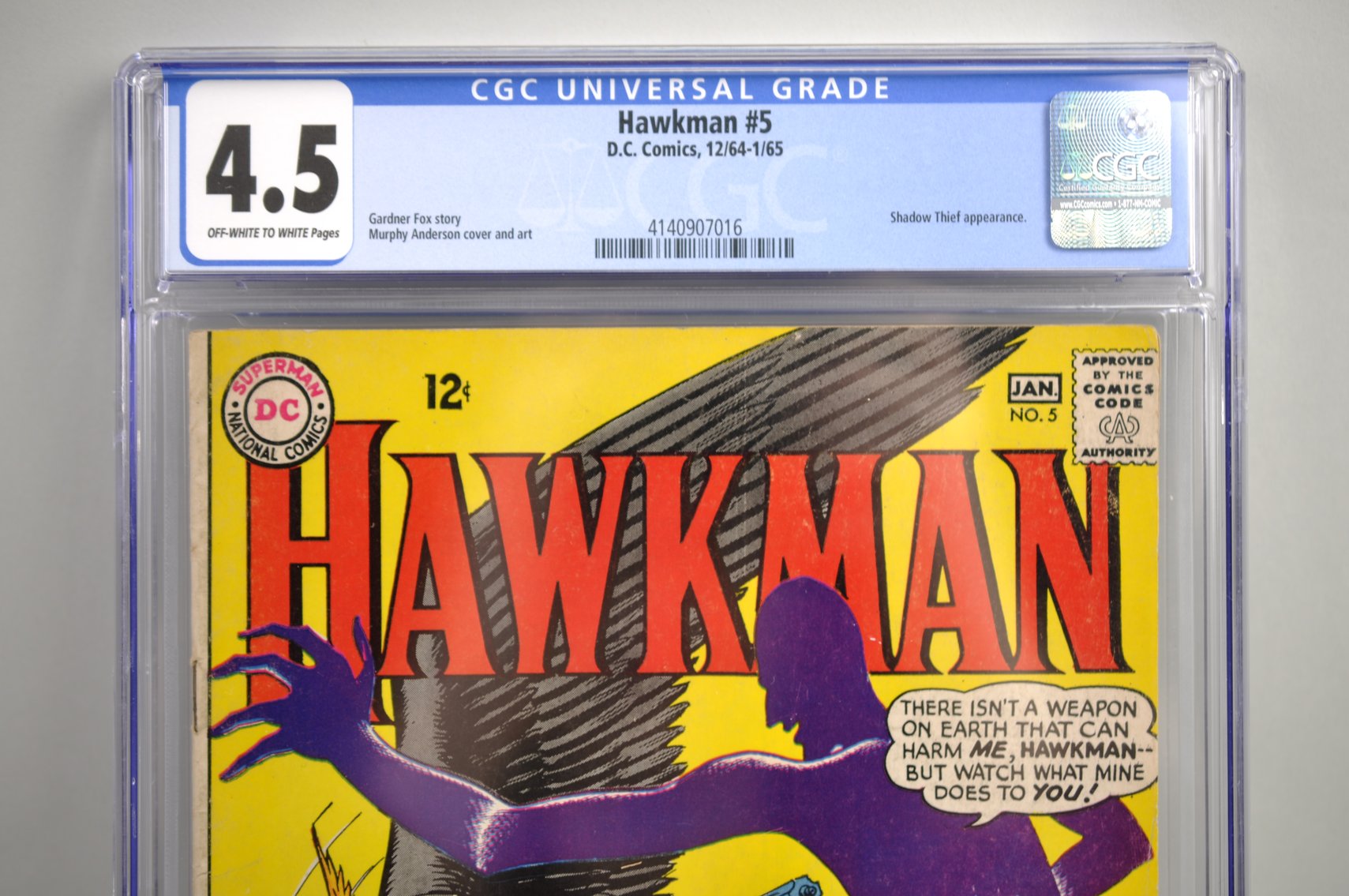 CGC Graded Hawkman #5 Comic