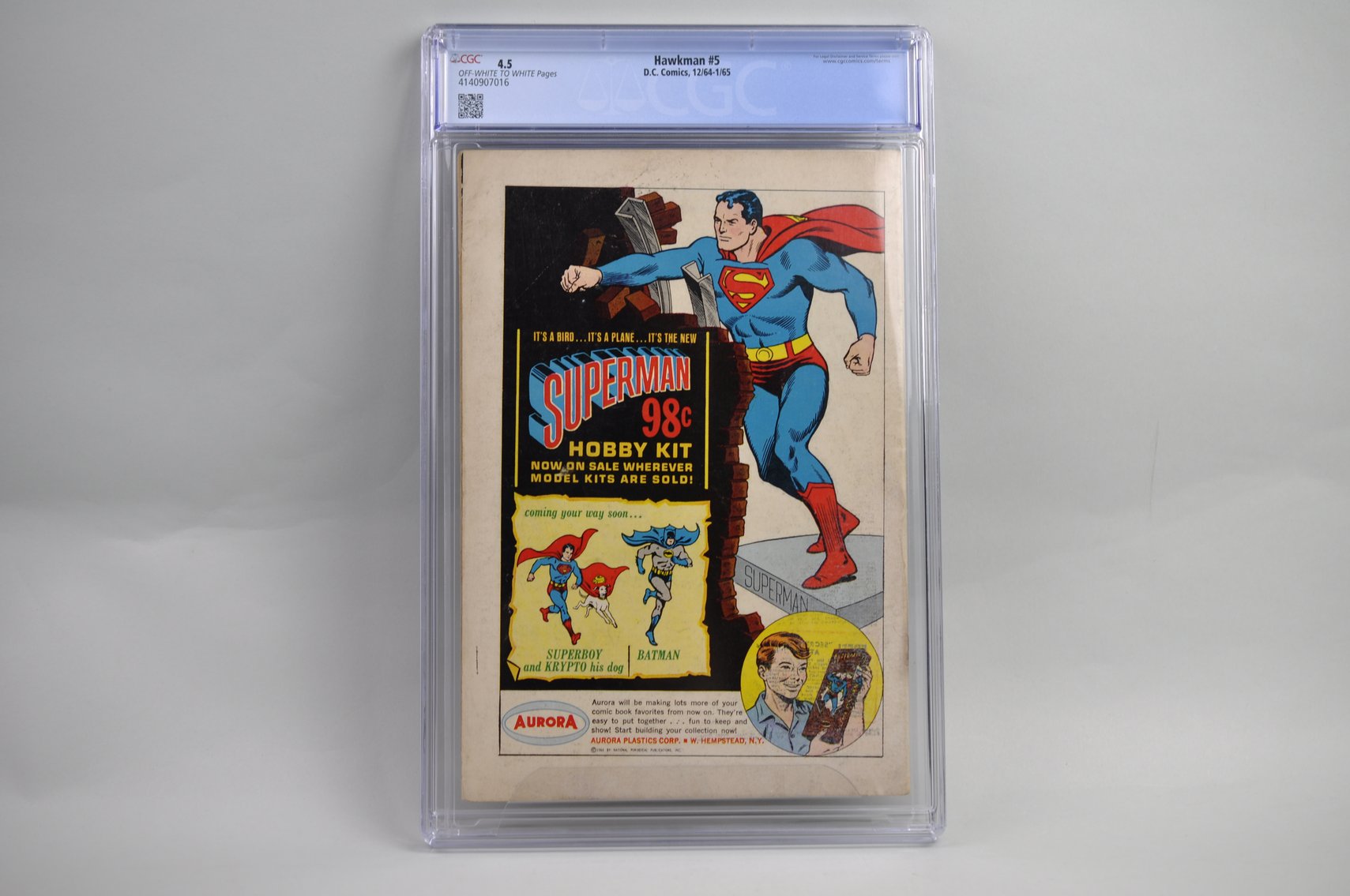CGC Graded Hawkman #5 Comic