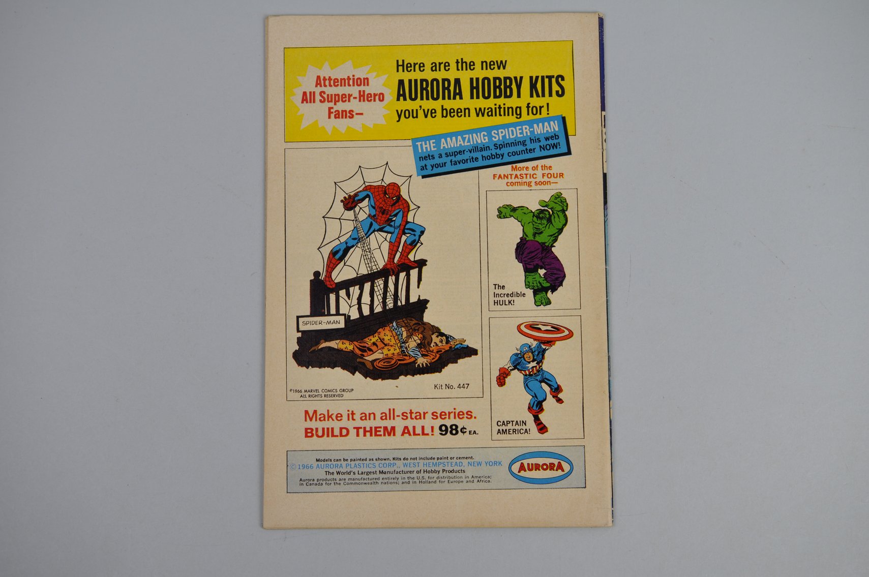 Sub-Mariner and Hulk Seven Marvel Comics
