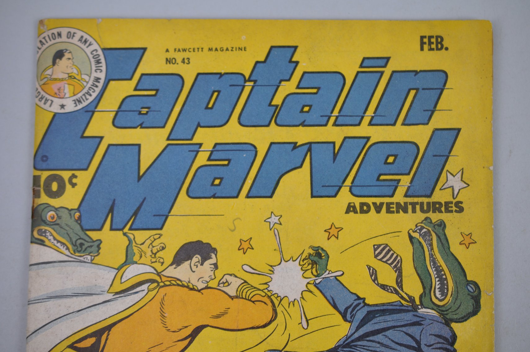 Captain Marvel Adventures #43 Comic 1945