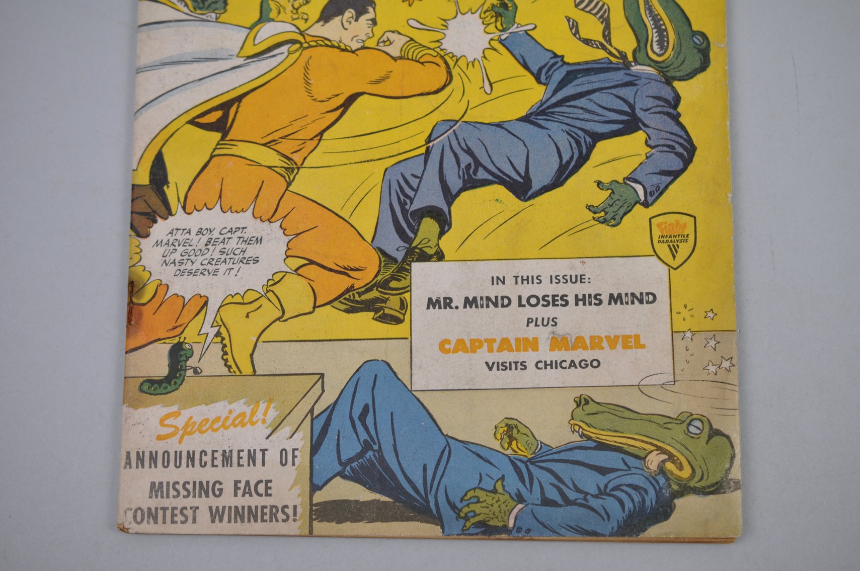 Captain Marvel Adventures #43 Comic 1945