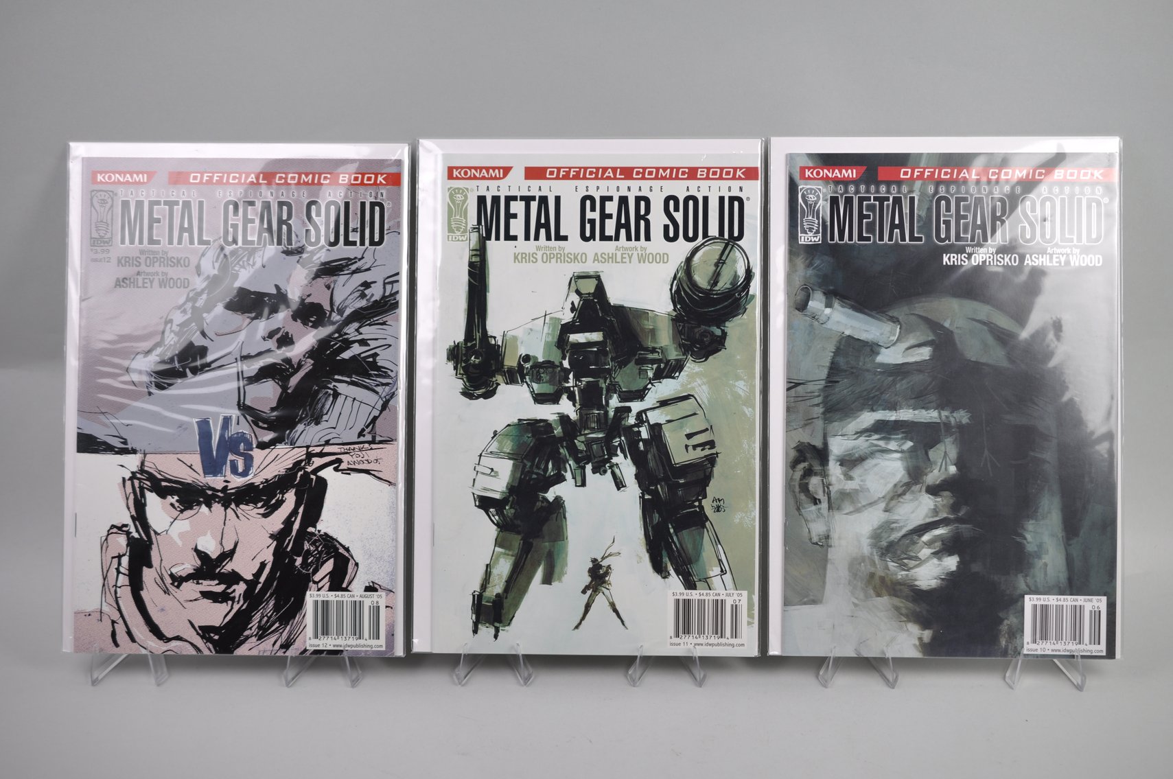 IDW's Metal Gear Solid Comic Set