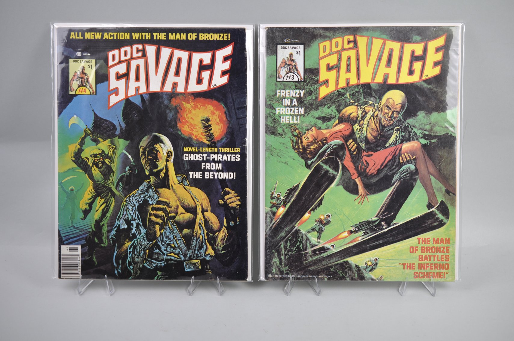 The Man of Bronze: Doc Savage Comic Set
