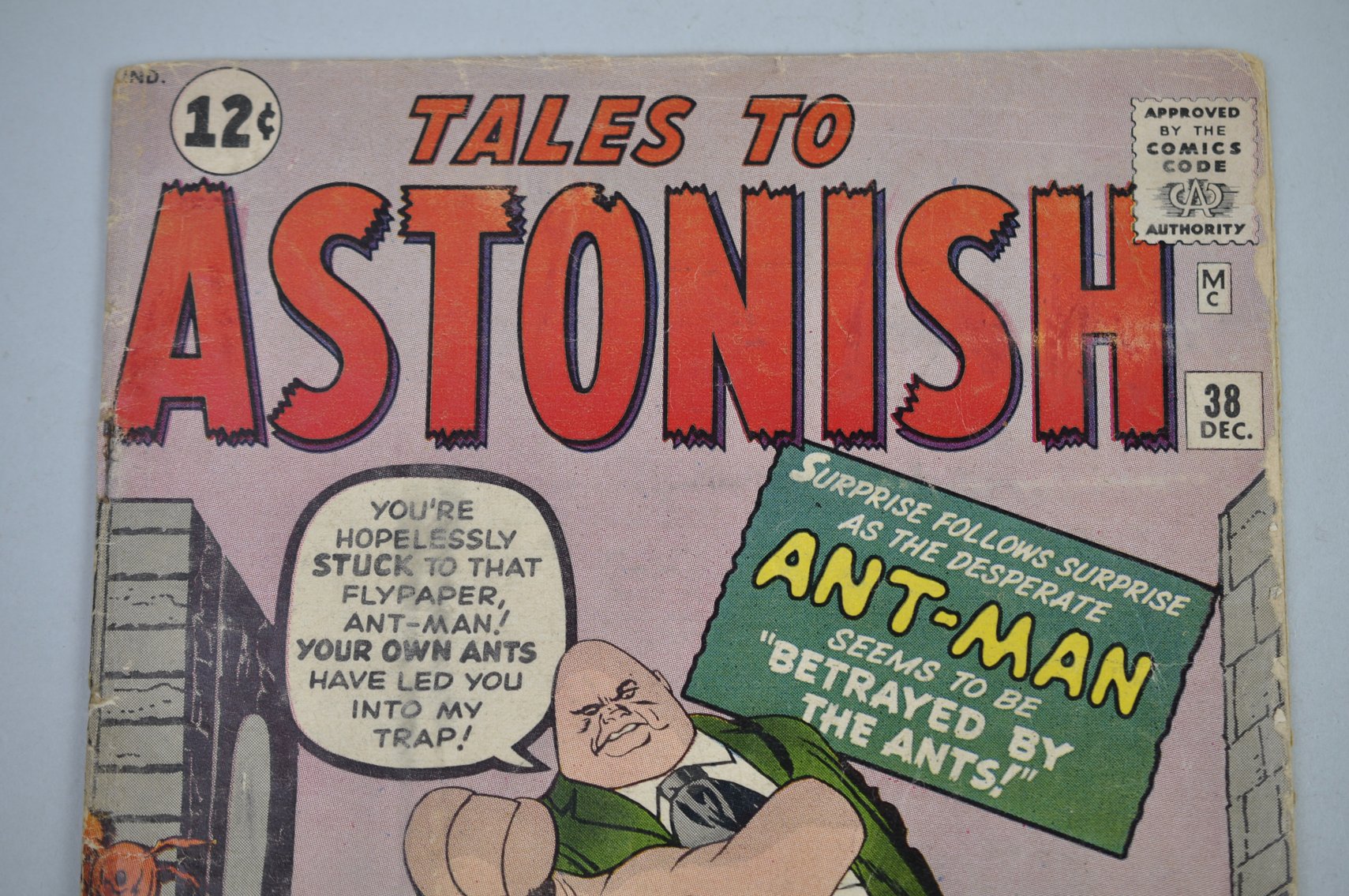 Marvel Tales to Astonish #38 Ant-Man 1962