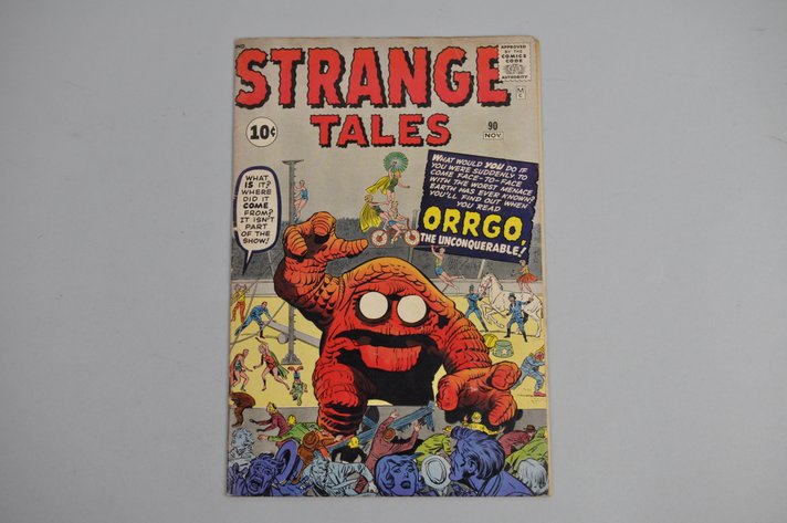 Marvel's Strange Tales #90 Orgo Comic 1961