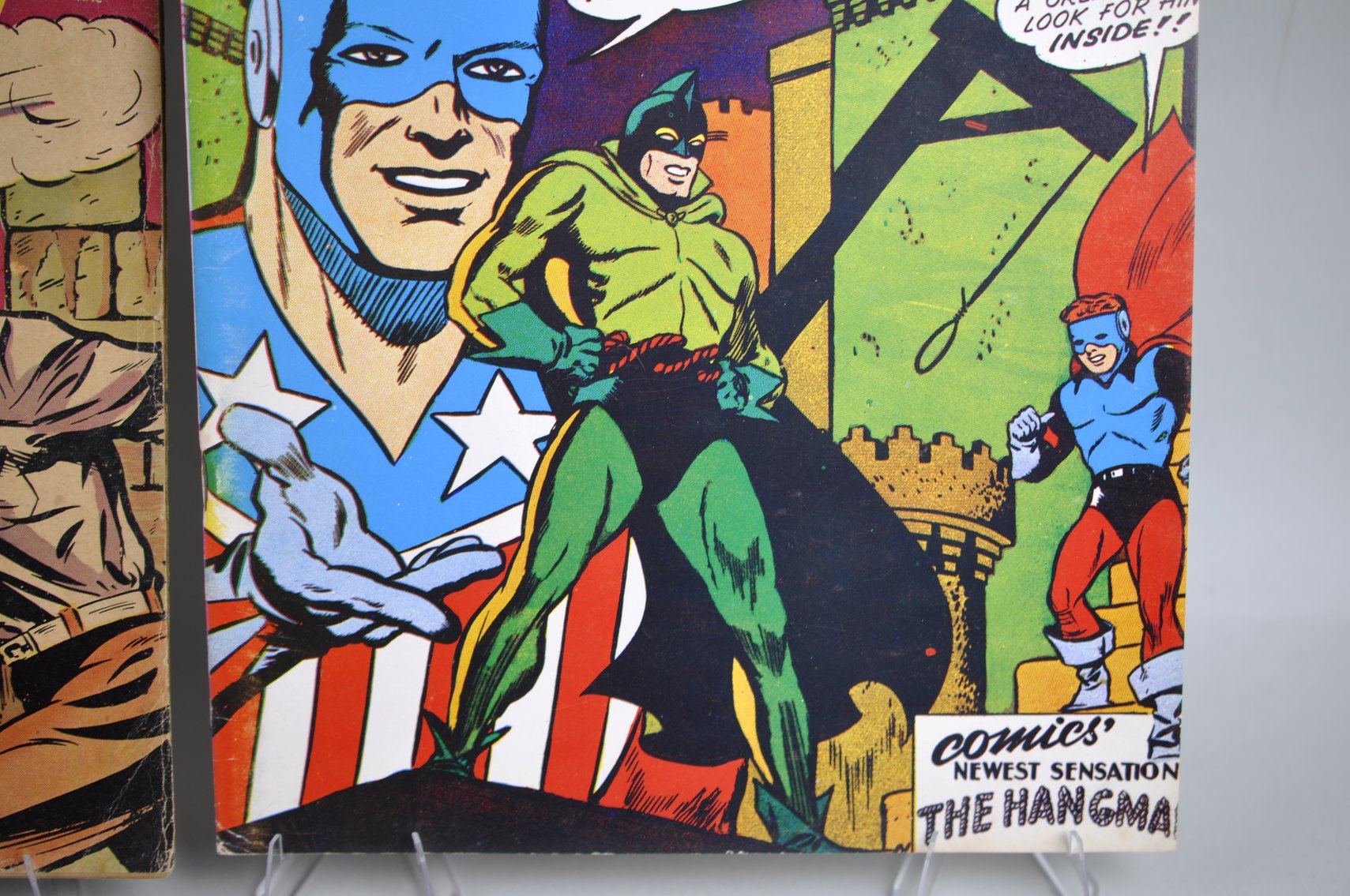 Pep Comics and the Purple Claw