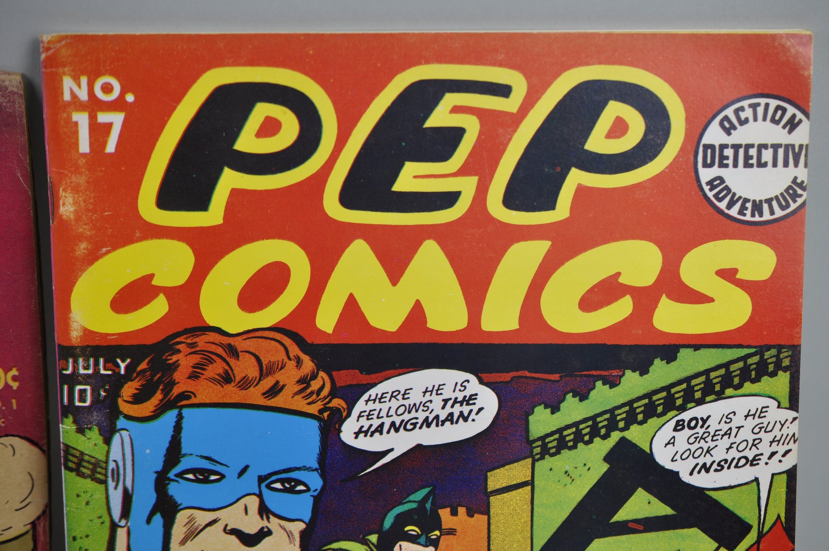 Pep Comics and the Purple Claw