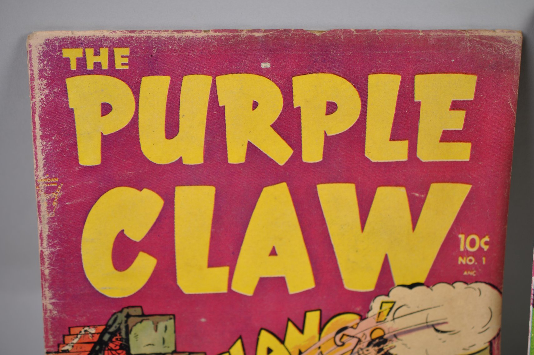Pep Comics and the Purple Claw