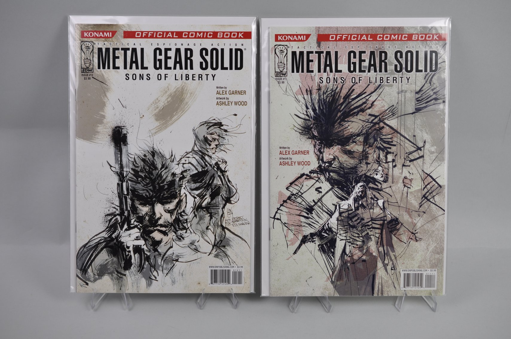 Metal Gear Solid Sons of Liberty Comic Set