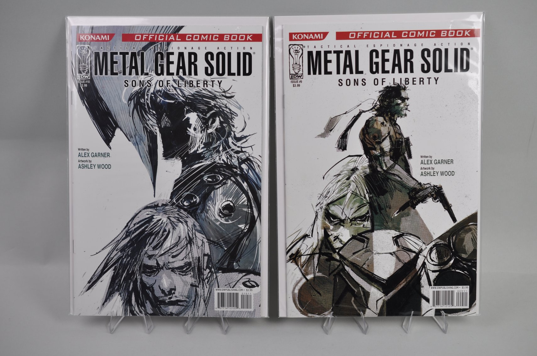 Metal Gear Solid Sons of Liberty Comic Set