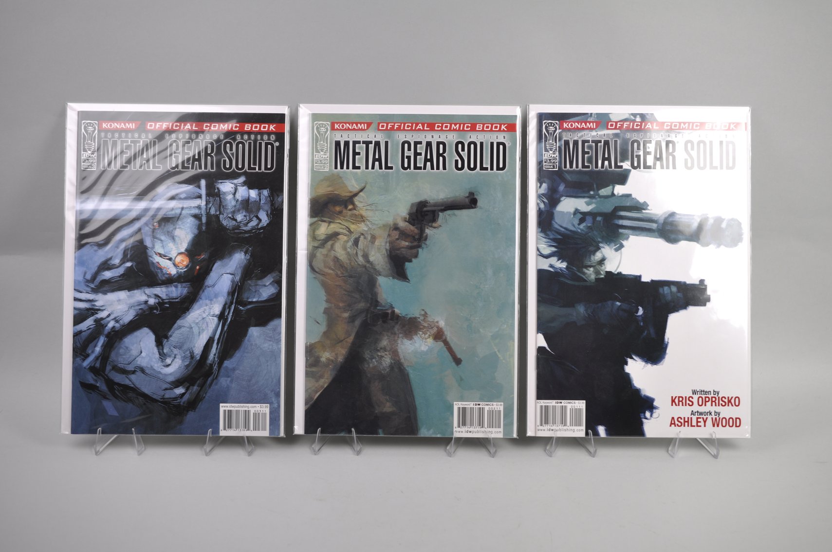 IDW's Metal Gear Solid Comic Set