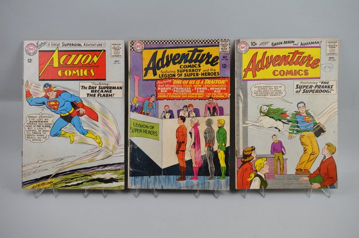 Collection of Three Action Comics