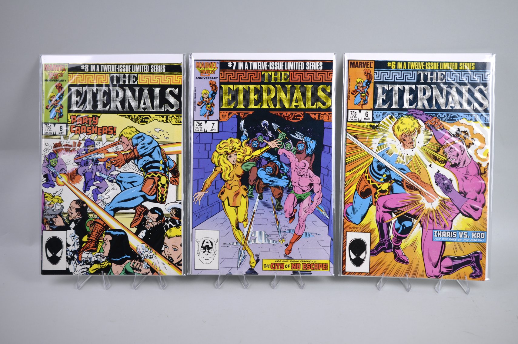 Marvel Hook and The Eternals Comics