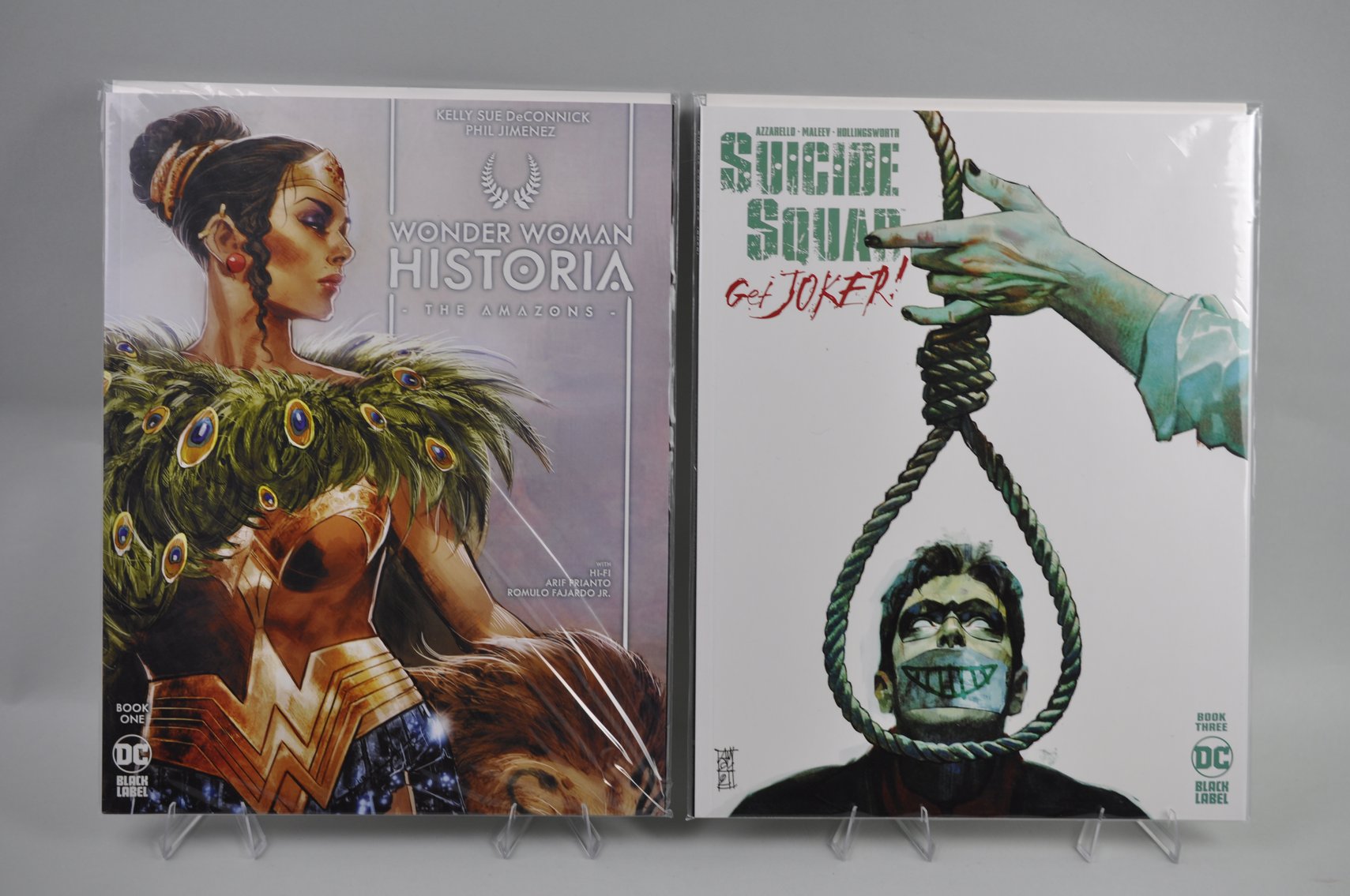 Gotham, Suicide Squad, and Wonder Woman Sets