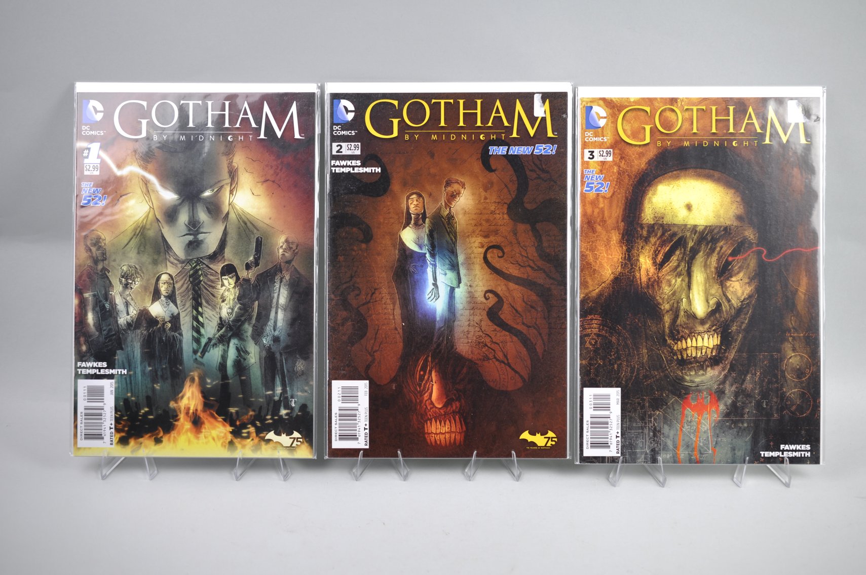 Gotham, Suicide Squad, and Wonder Woman Sets