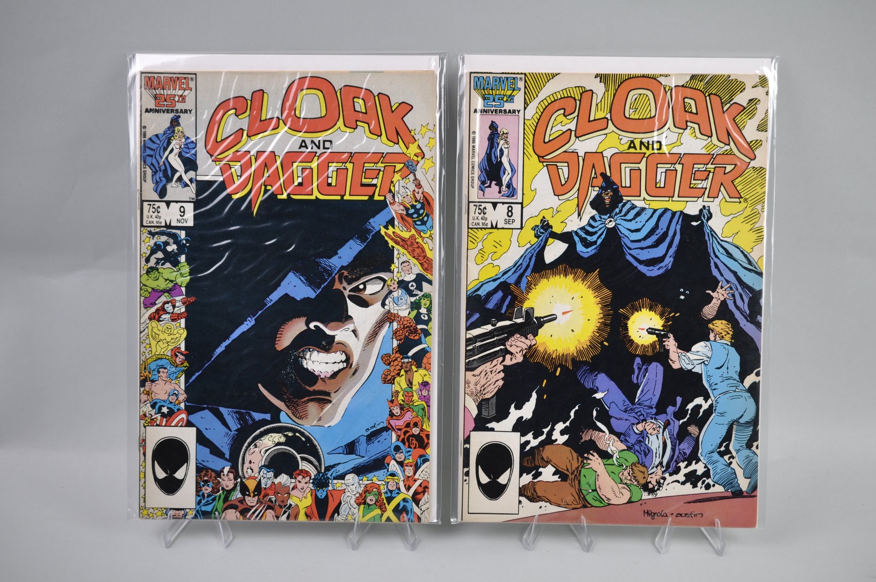 Cloak and Dagger & Conan Comic Sets