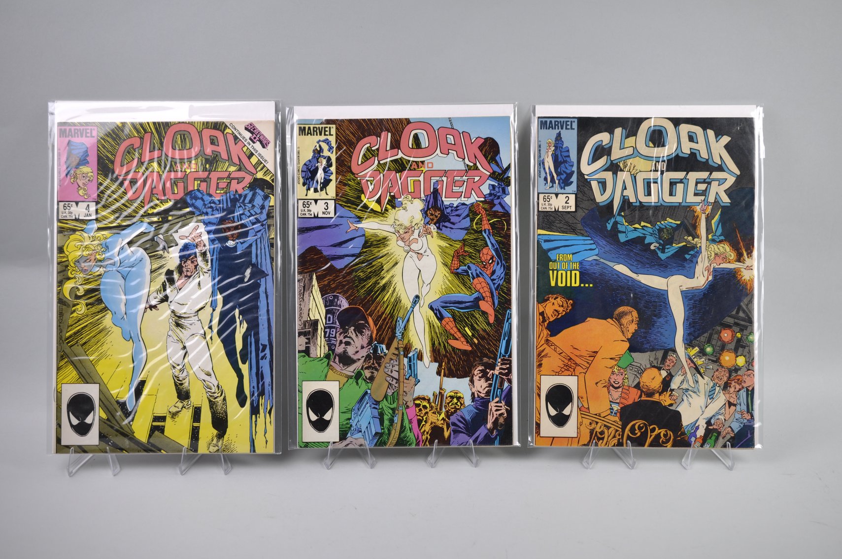 Cloak and Dagger & Conan Comic Sets