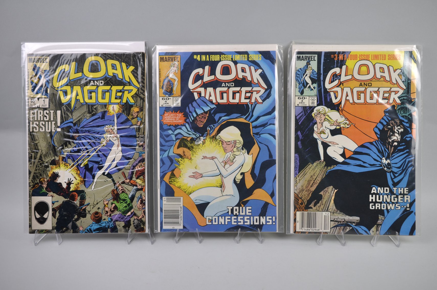 Cloak and Dagger & Conan Comic Sets
