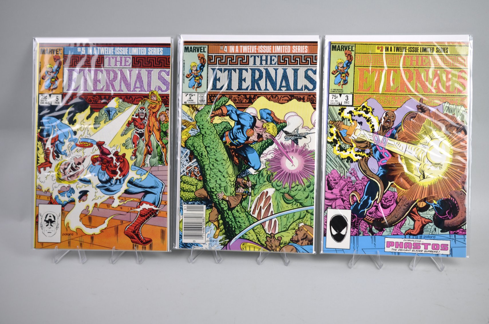 Marvel Hook and The Eternals Comics
